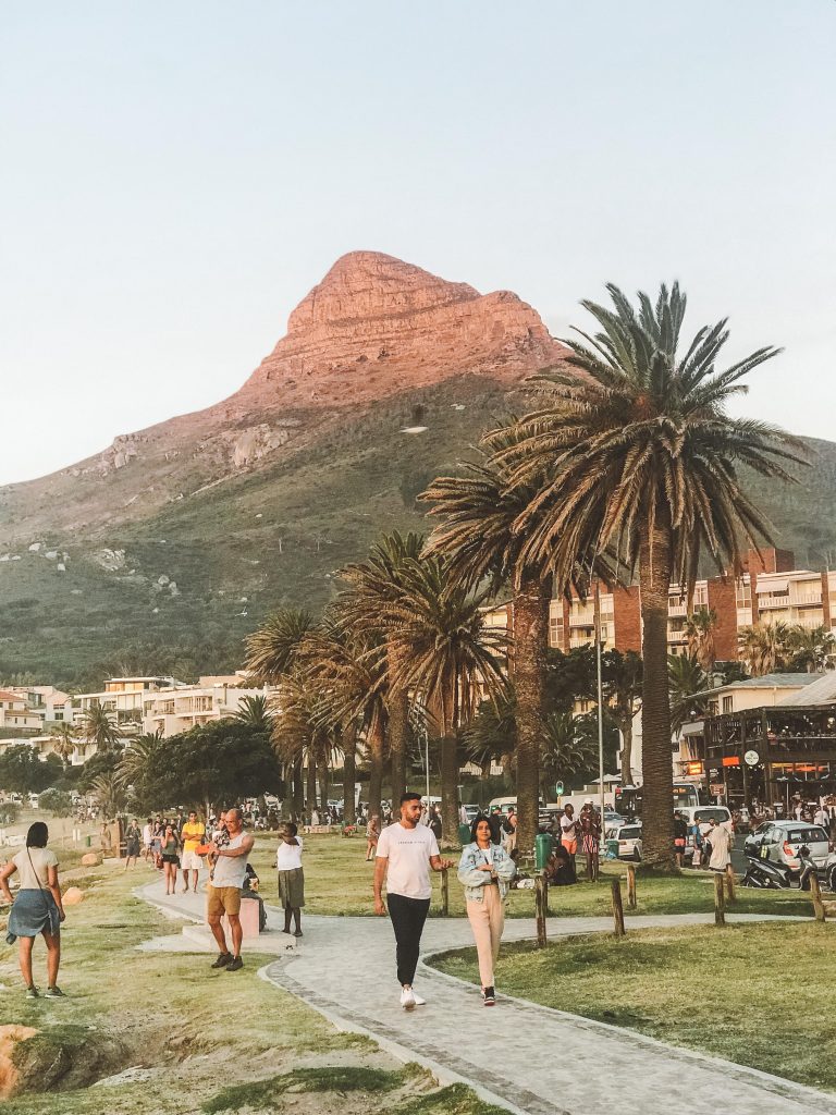 Camps Bay na Cidade do Cabo