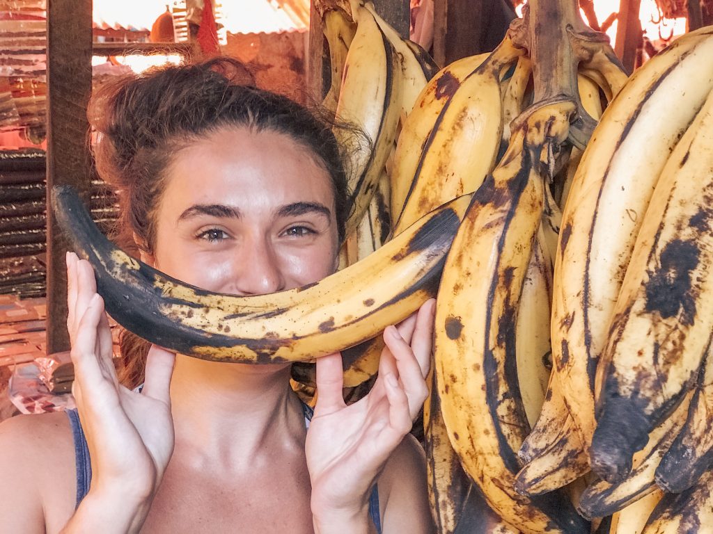 banana gigante em zanzibar