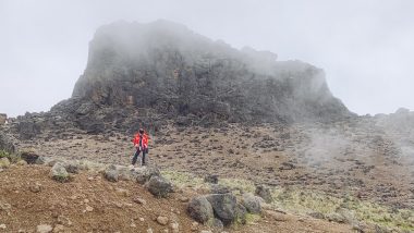 Lava Tower no Kilimanjaro