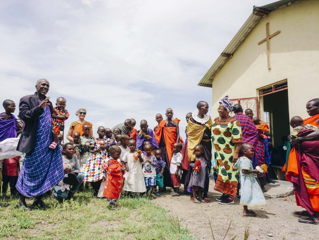 masai mara mission with widows in kenya