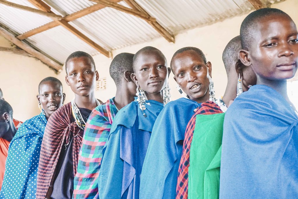 masai mara mission with widows in kenya