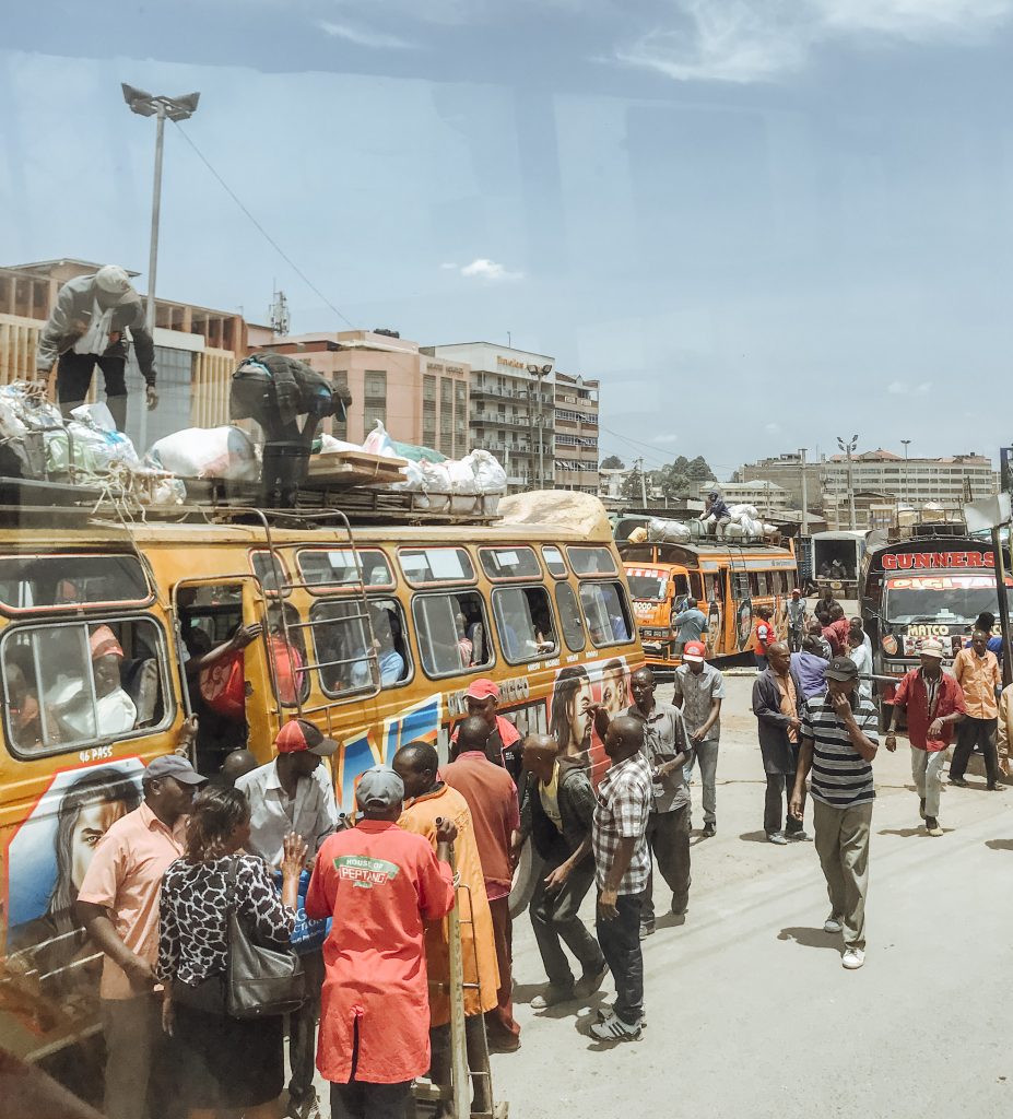 ônibus em Nairobi