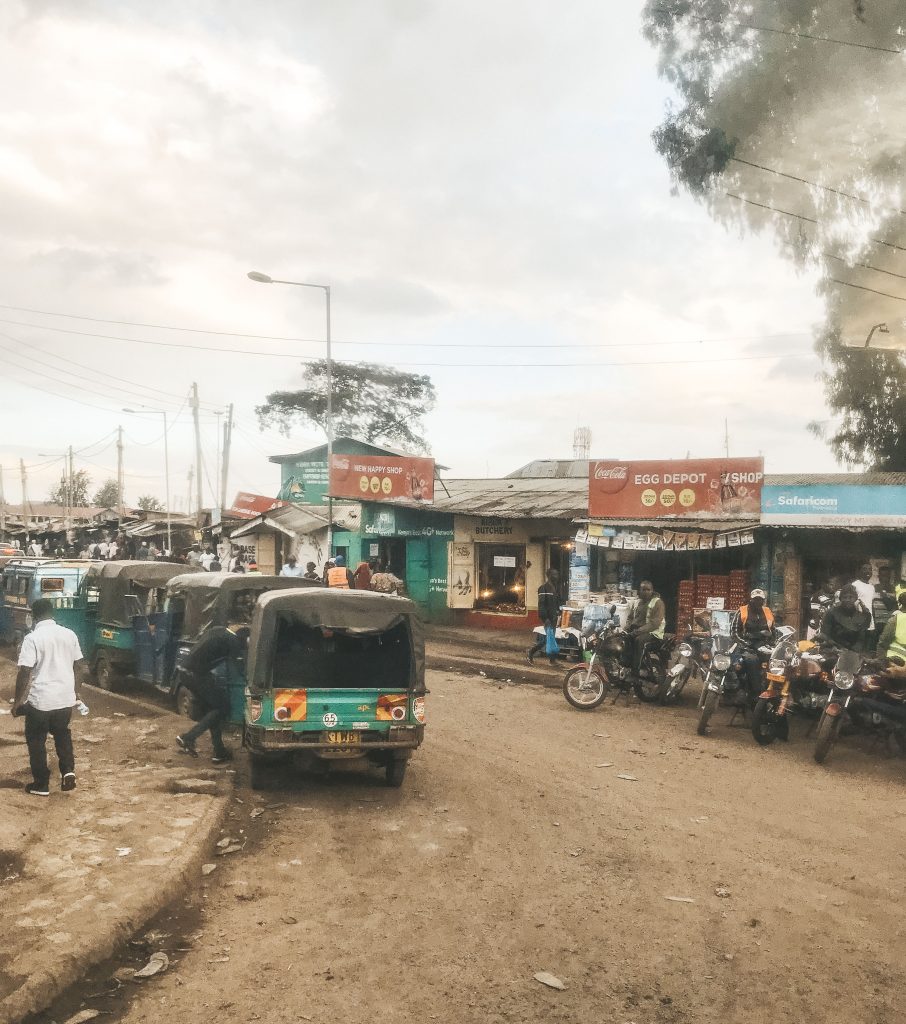 Favela de Kibera na África