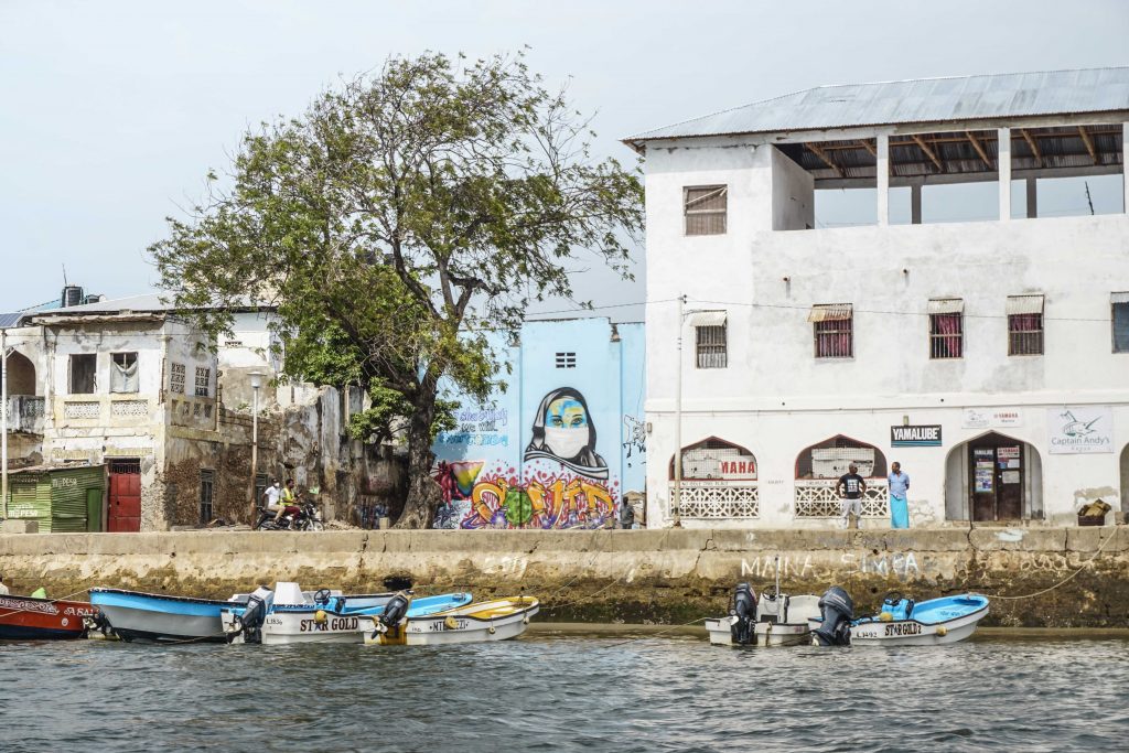 grafitti em Lamu