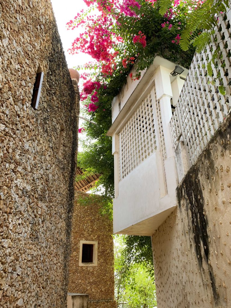 flower balcony in shela beach