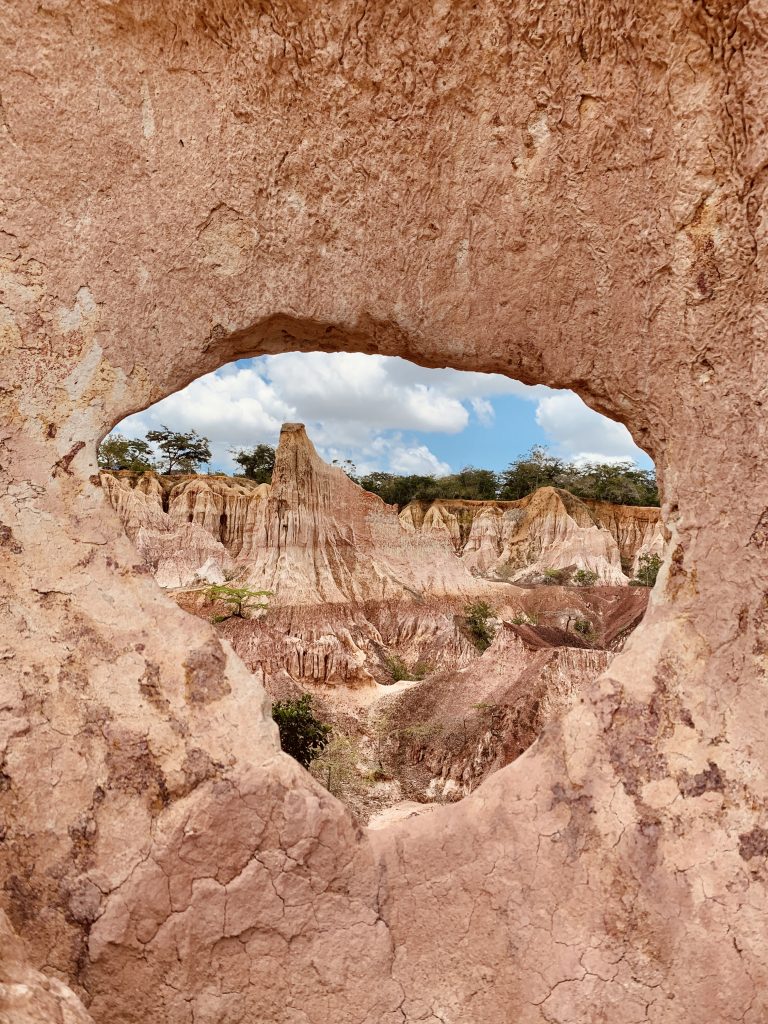 Hell's Kitchen Marafa canyon in Kenya