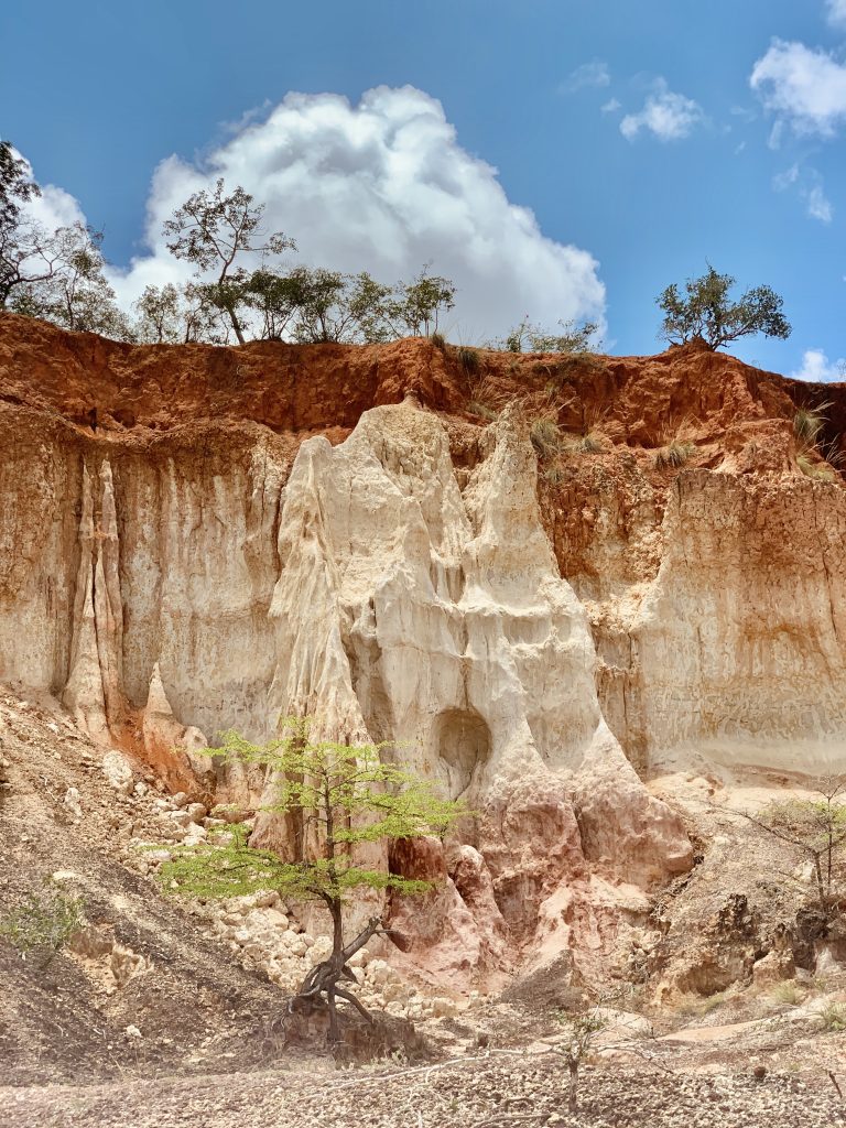 Hell's Kitchen Marafa canyon in Kenya