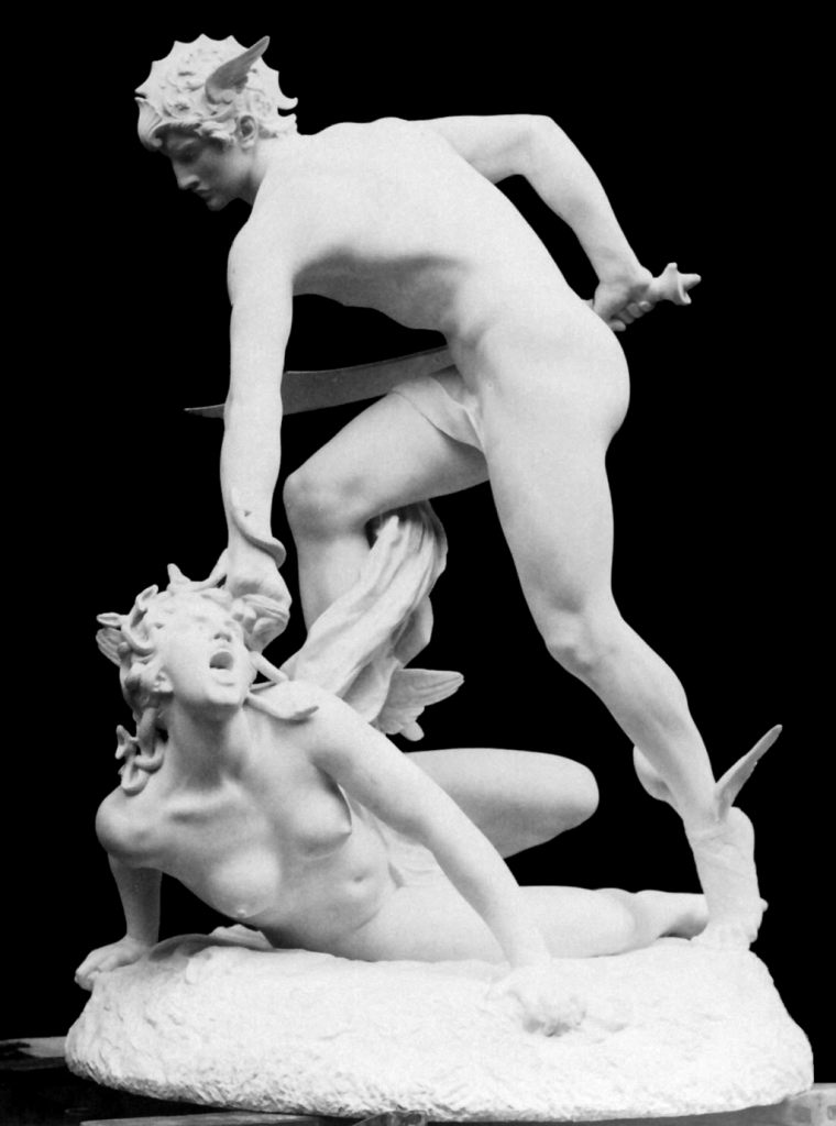 "Perseus Slaying Medusa" (1890), de Laurent Honoré Marqueste