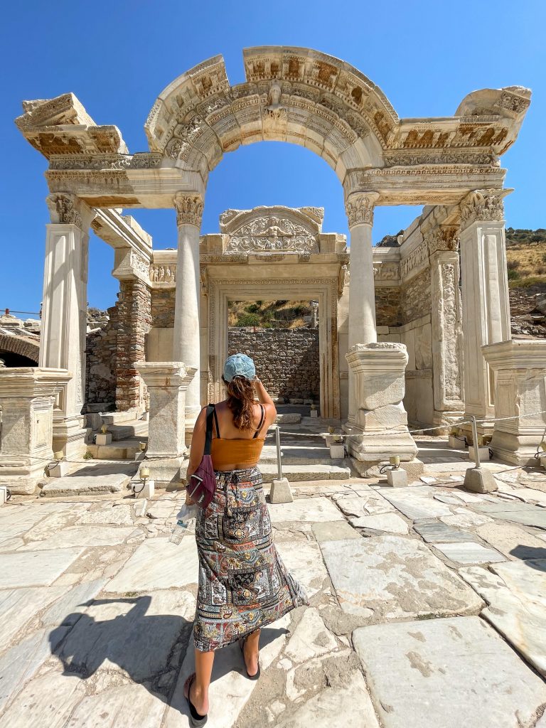 Medusa em Ephesus na Turquia